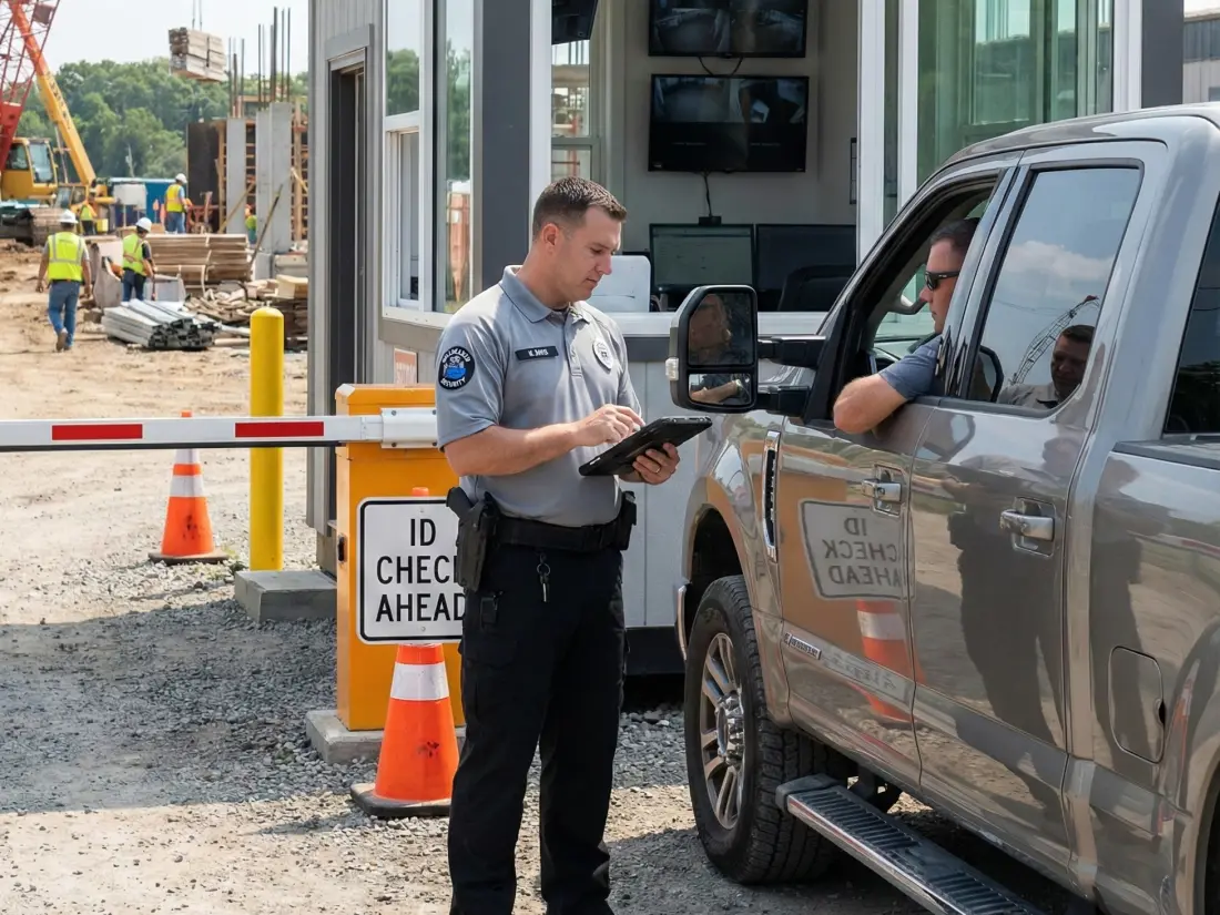 Construction Site Security in Dallas TX